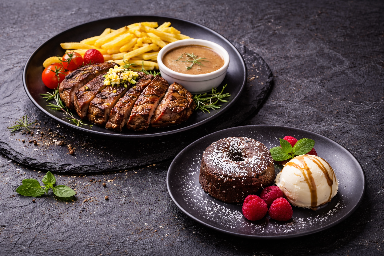 2 Gangen menu bij Besteldesk.nl