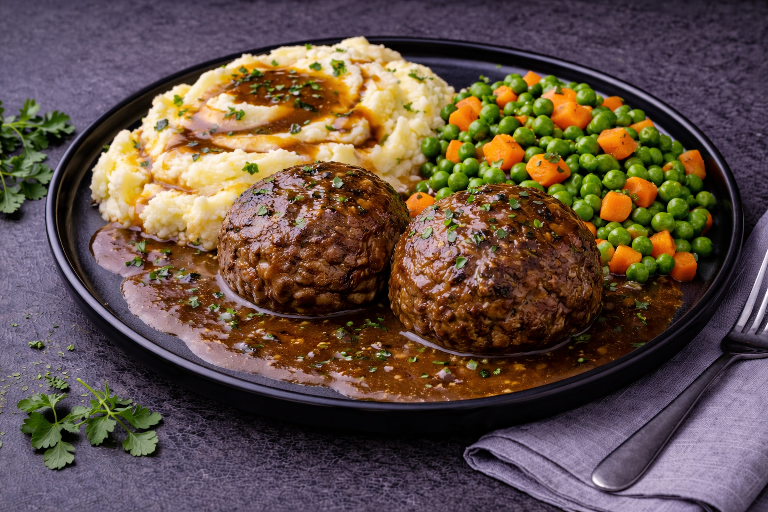 Oma's gehaktbal  menu bij Besteldesk.nl