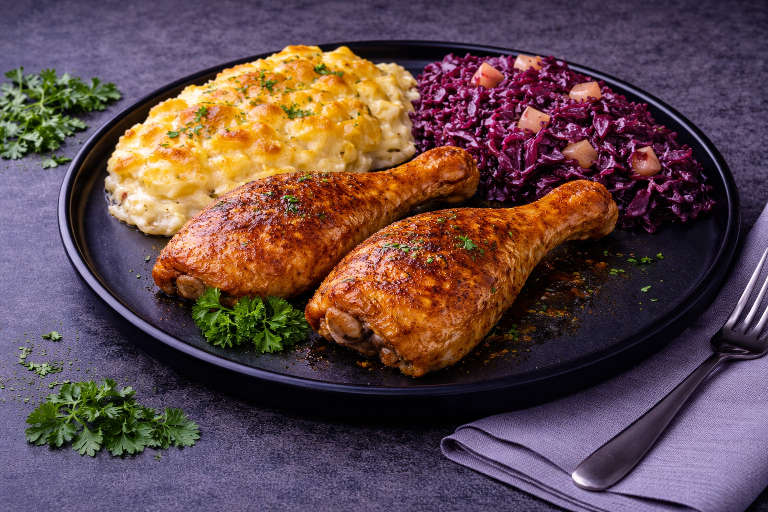 Kippenbout menu bij Besteldesk.nl