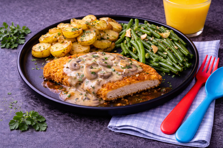 Kindermenu Schnitzel bij Besteldesk.nl