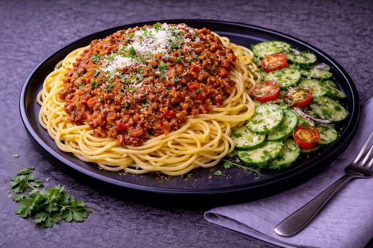 Spaghetti bolognese menu bij Besteldesk.nl