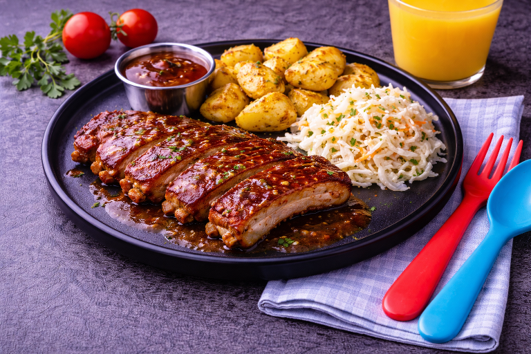 Kindermenu Spareribs bij Besteldesk.nl