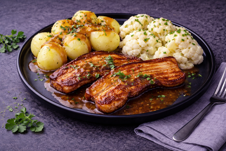 Speklapjes menu bij Besteldesk.nl