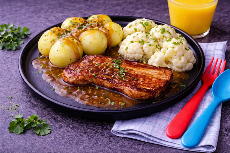 Kindermenu Speklapjes bij Besteldesk.nl