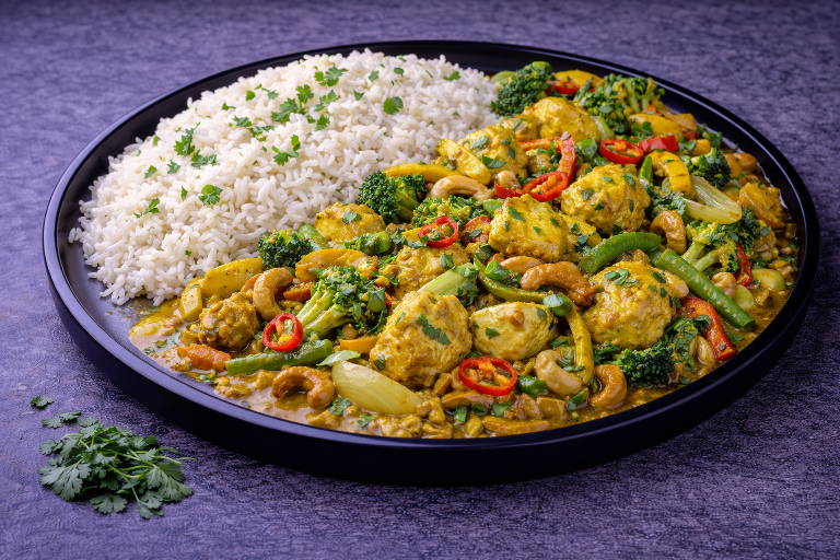 wokschotel met reepjes kipfilet bij Besteldesk.nl