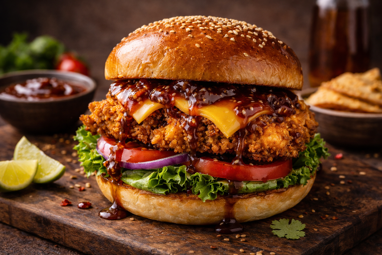 Kipburger menu bij Besteldesk.nl