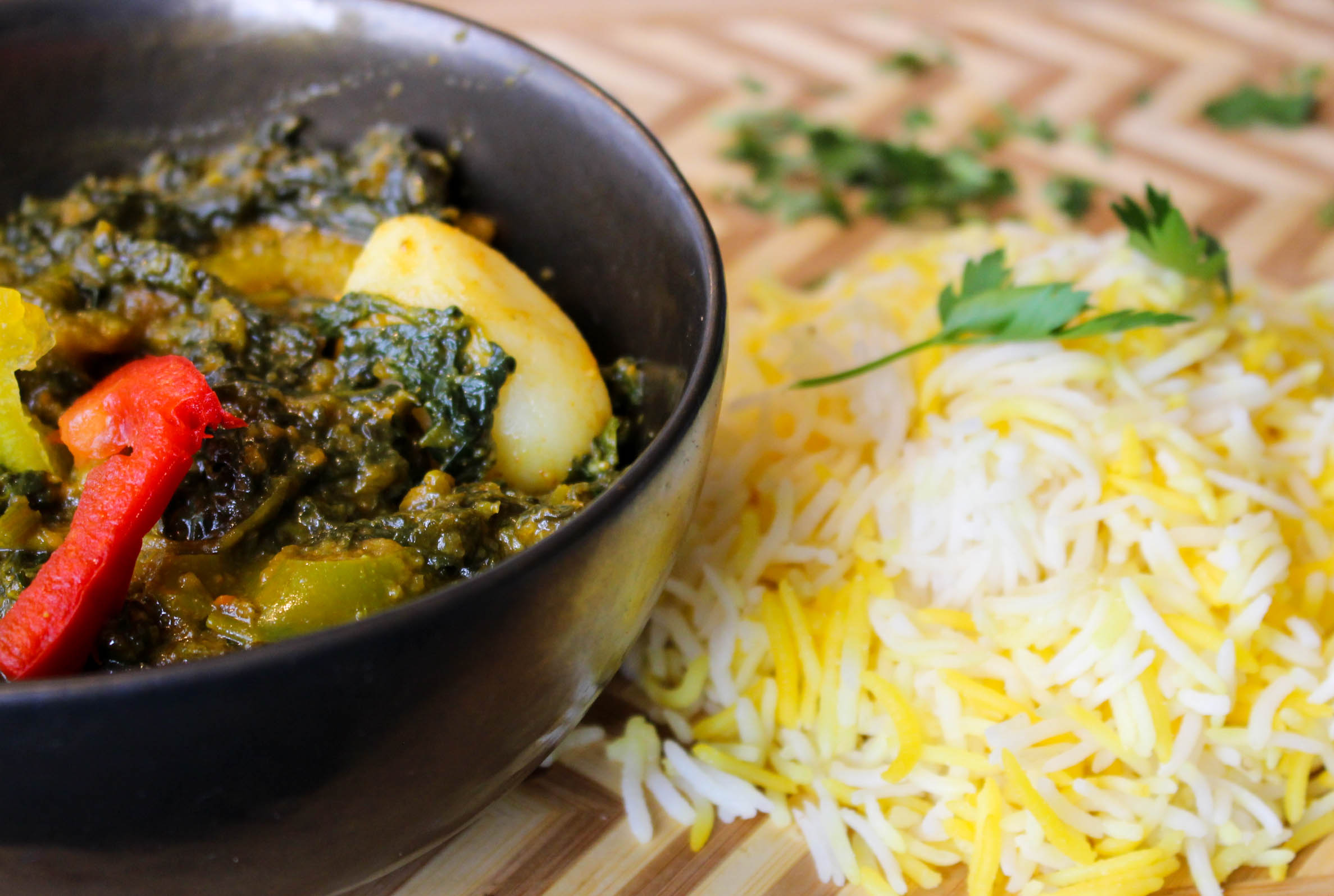 Saag aloo bij Besteldesk.nl