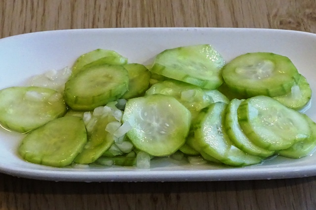 Komkommer salade bij Besteldesk.nl